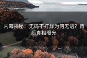 内幕揭秘：无码不打烊为何无语？背后真相曝光