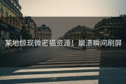 某地惊现微密猫资源！崩溃瞬间刷屏