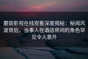 蘑菇影视在线观看深度揭秘：秘闻风波背后，当事人在酒店房间的角色罕见令人意外